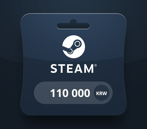 Steam Wallet Card 110000 KRW KR Activation Code