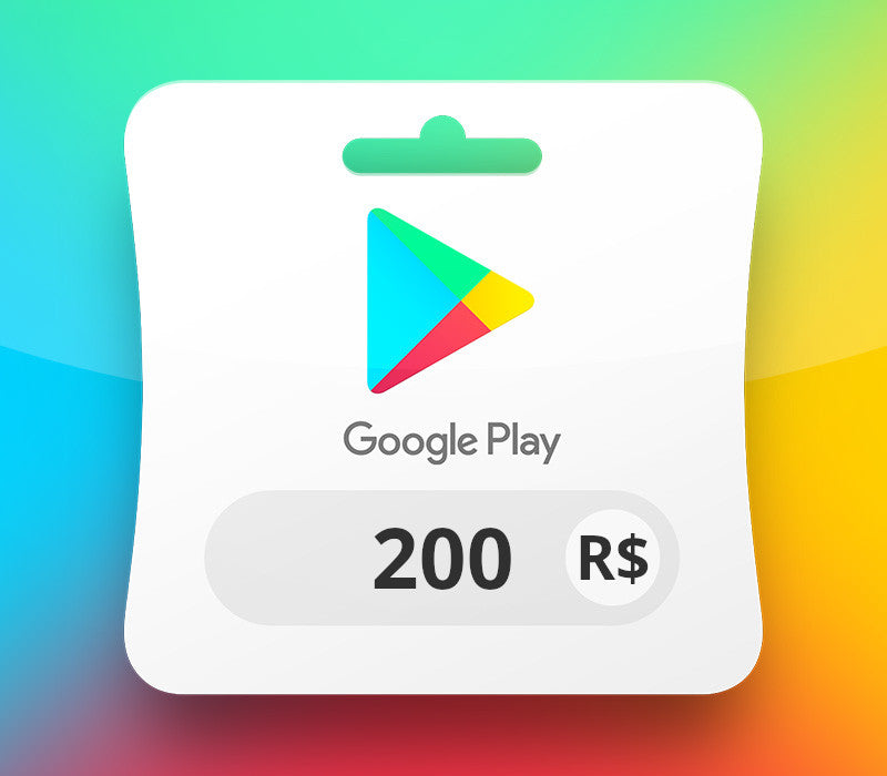 Google Play BRL 200 Gift Card BR