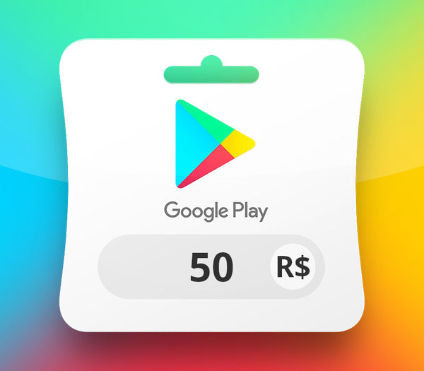 Google Play BRL 50 Gift Card BR
