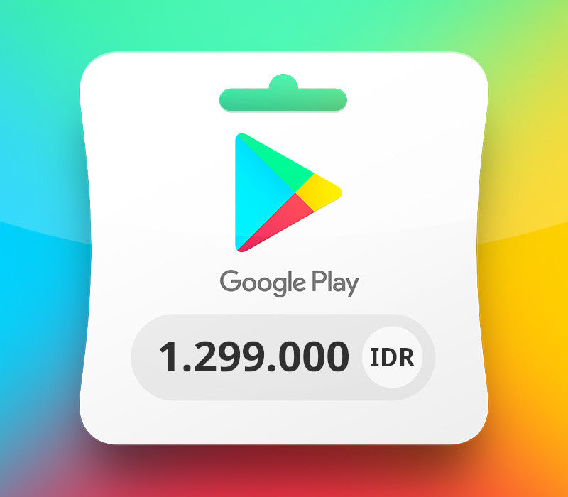 Google Play IDR 1299000 Gift Card ID