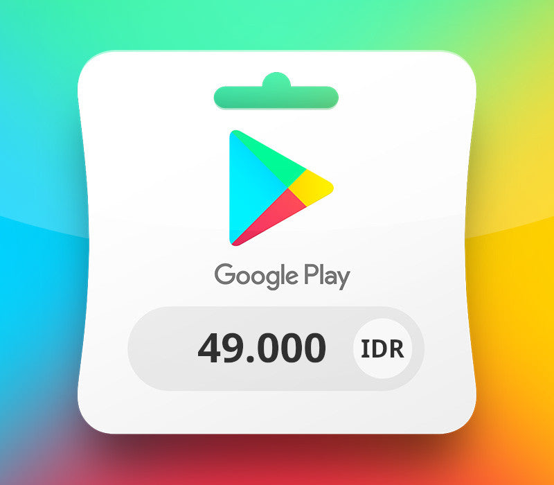 Google Play IDR 49000 Gift Card ID
