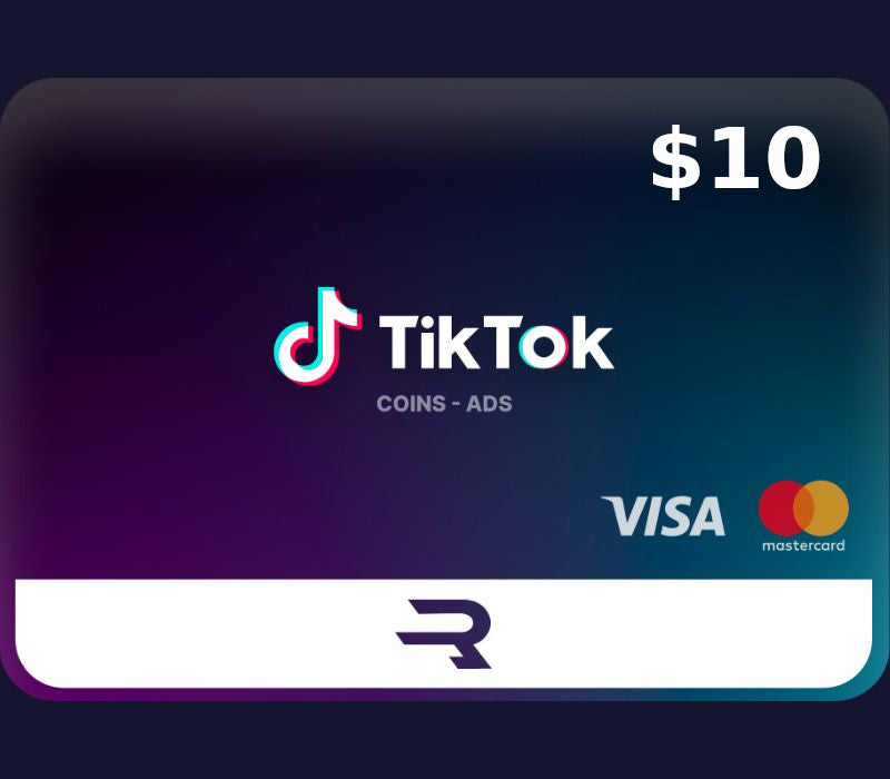 Rewarble TikTok USD 10 Gift Card