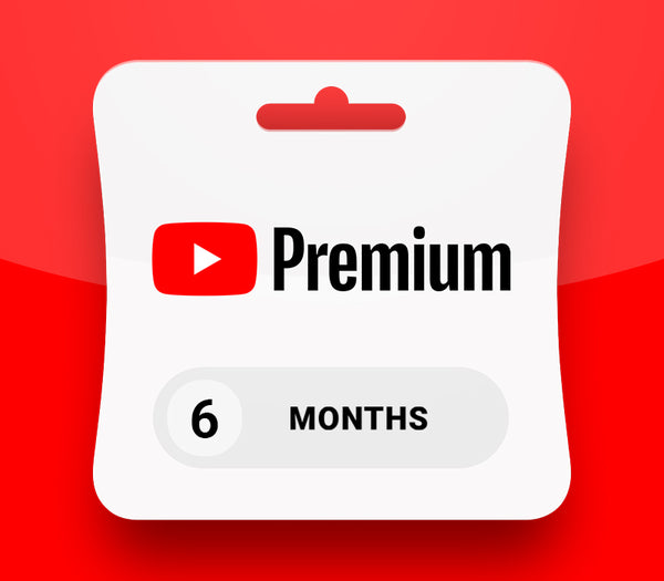 YouTube Premium 6 Months EU Subscription
