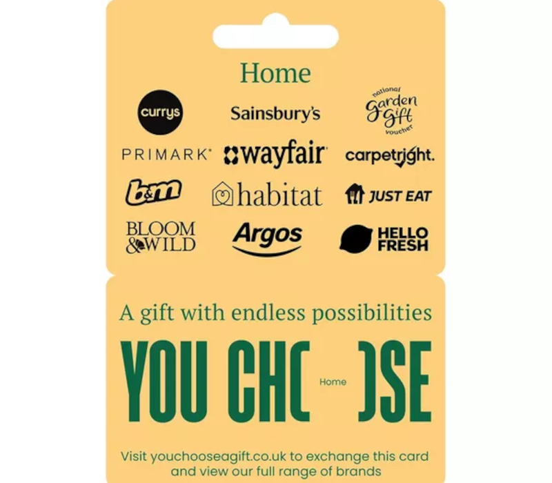 YouChoose HOME £25 Gift Card