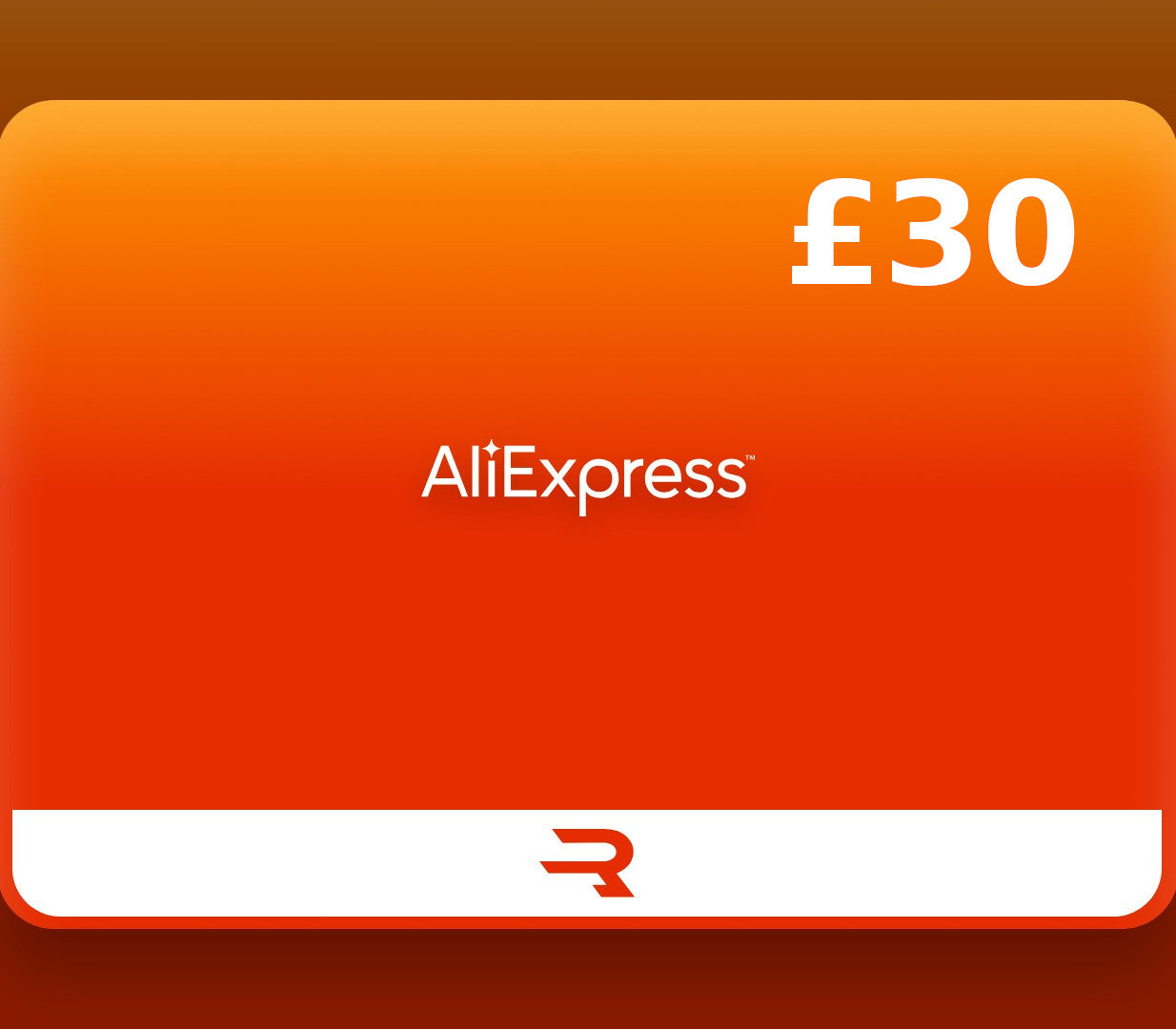 Rewarble AliExpress GBP 30 Gift Card