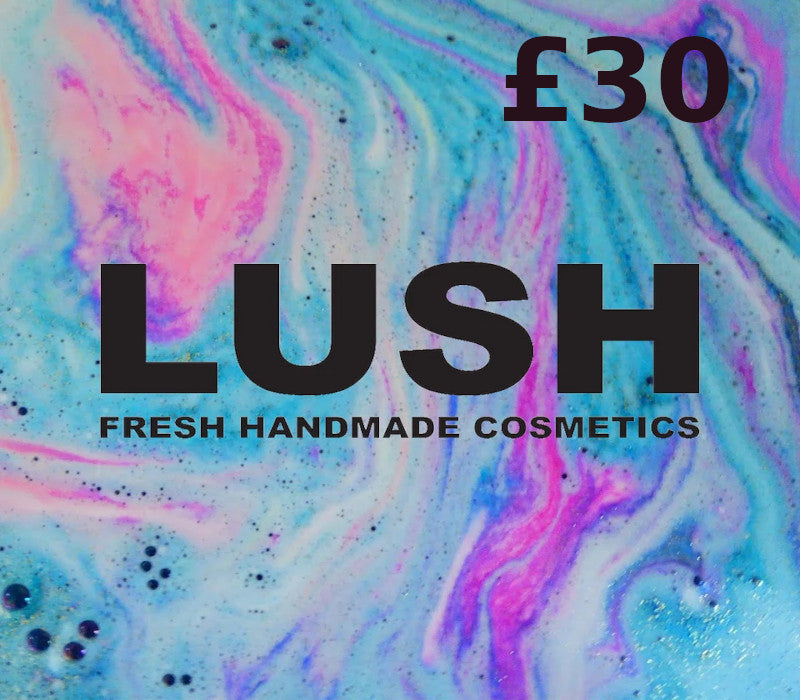 Lush GBP 30 Gift Card