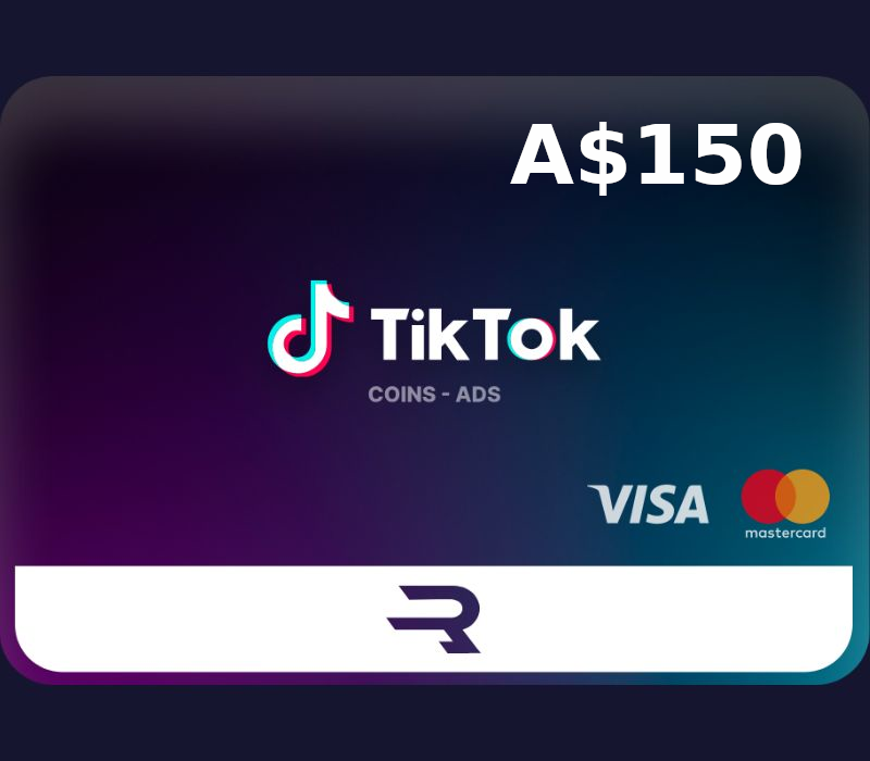 Rewarble TikTok AUD 150 Gift Card