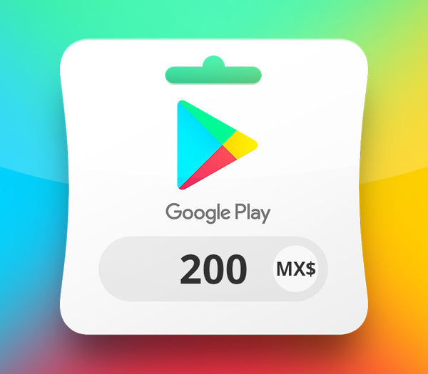 Google Play MXN 200 Gift Card MX