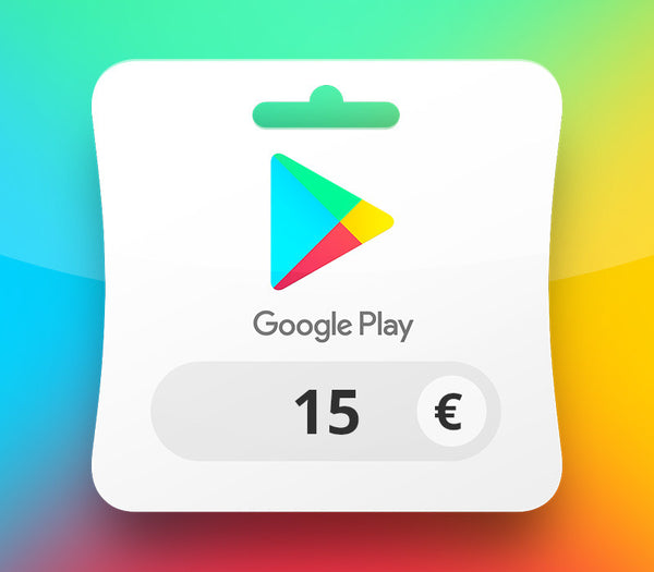 Google Play EUR 15 Gift Card NL