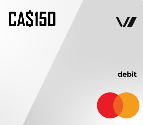 Prepaid Mastercard CAD 150 Gift Card CA