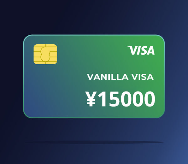 Vanilla VISA JPY 15000 JP