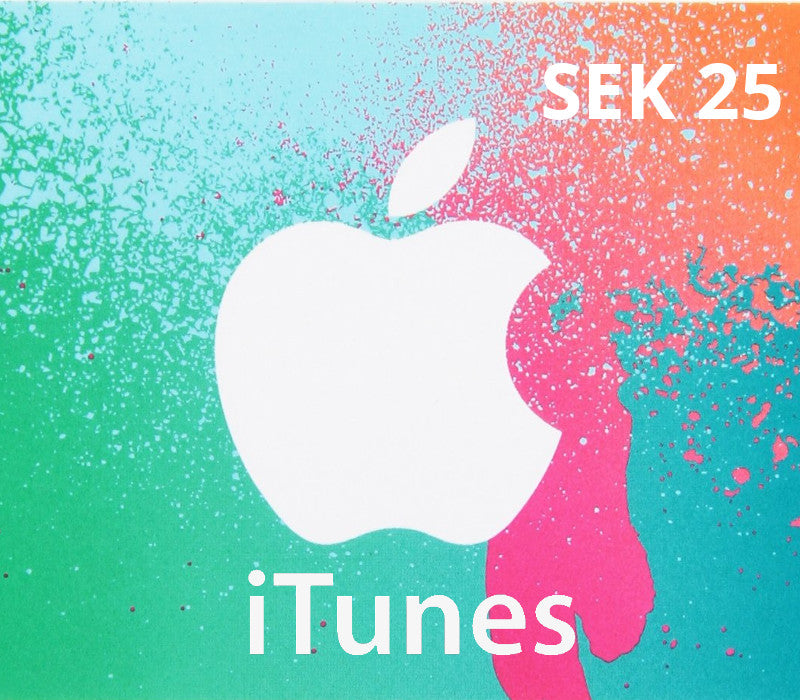 iTunes SEK 25 SE Card