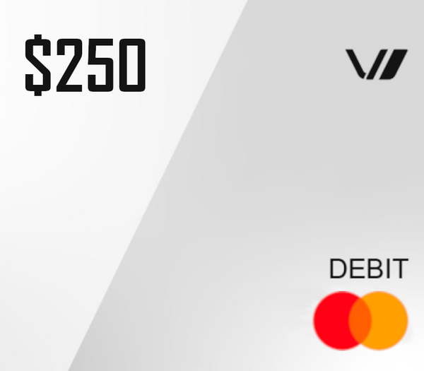 Virtual Mastercard USD 250 Gift Card (6 Months Expiration)