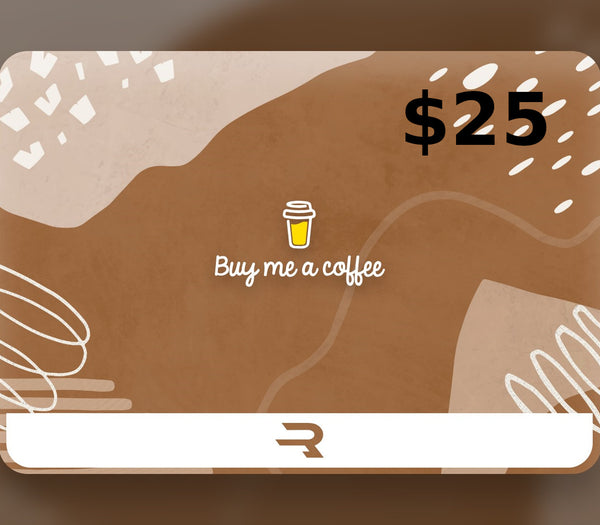 Rewarble Buy Me a Coffee USD 25 Gift Card