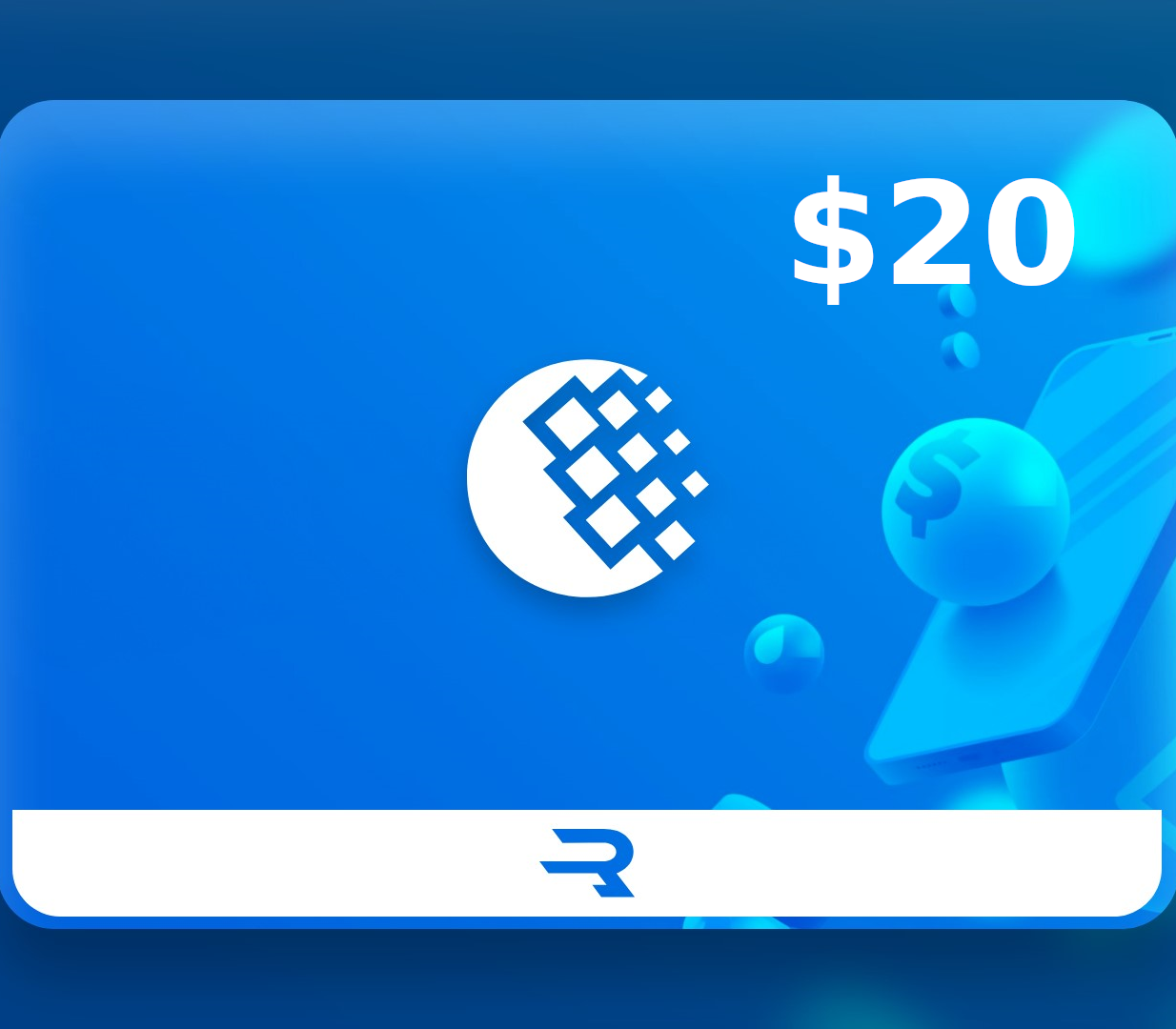 Rewarble WebMoney USD 20 Gift Card