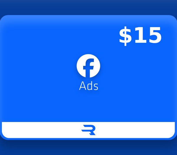 Rewarble Facebook Ads $15 Gift Card