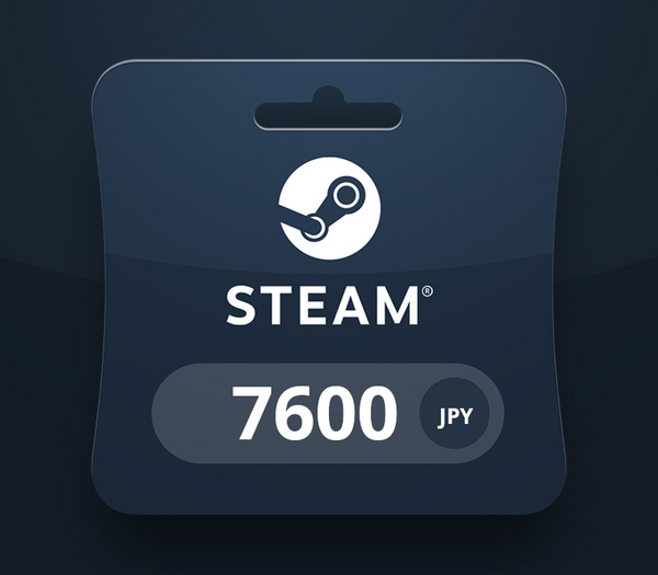 Steam Gift Card JPY 7600 JP Activation Code