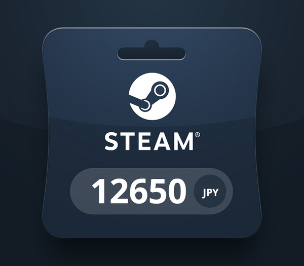 Steam Gift Card JPY 12650 JP Activation Code