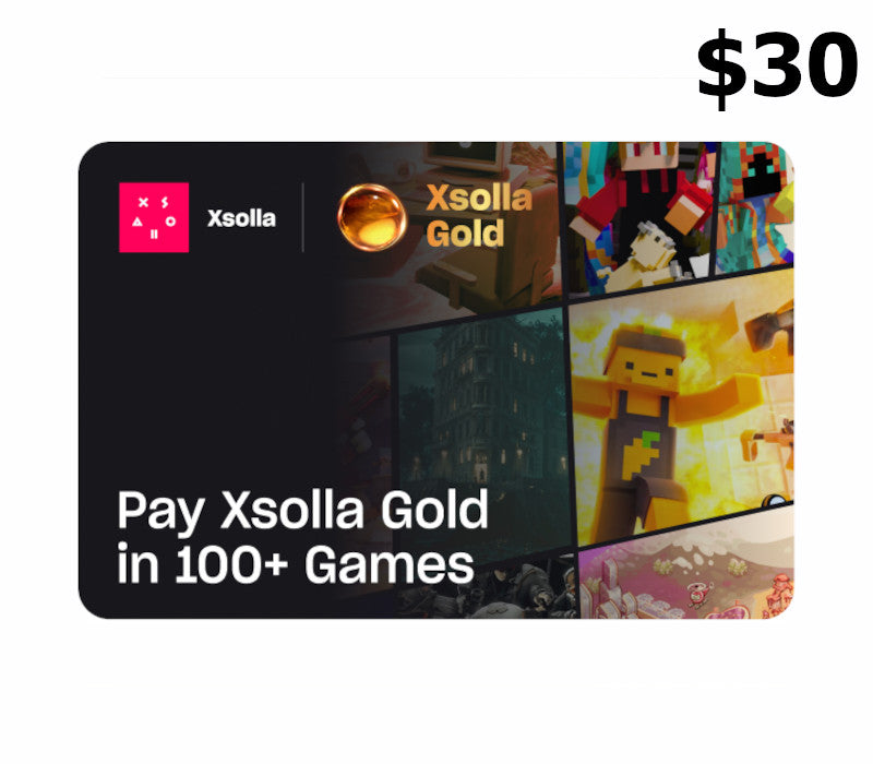 XSOLLA GOLD USD 30 Gift Card