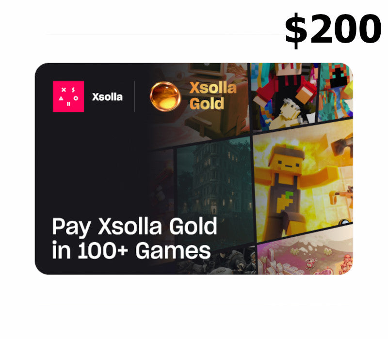 XSOLLA GOLD USD 200 Gift Card