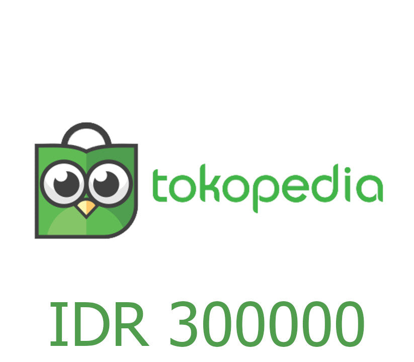 Tokopedia 300000 IDR Gift Card ID