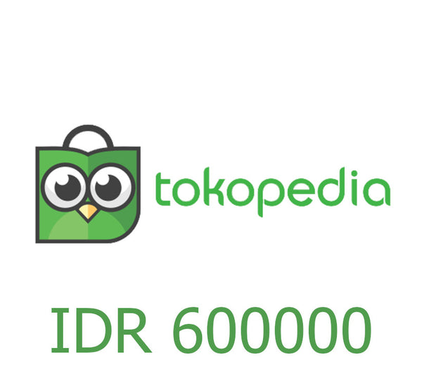 Tokopedia 600000 IDR Gift Card ID