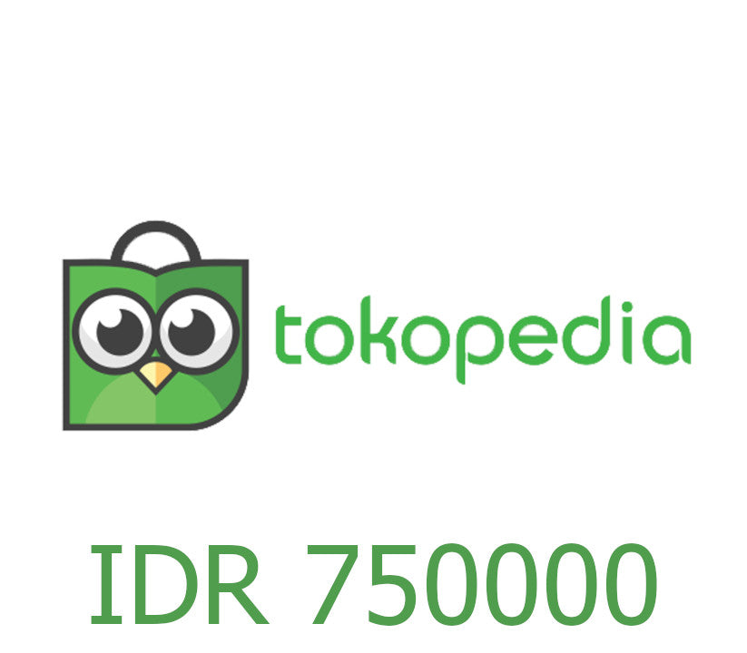 Tokopedia 750000 IDR Gift Card ID