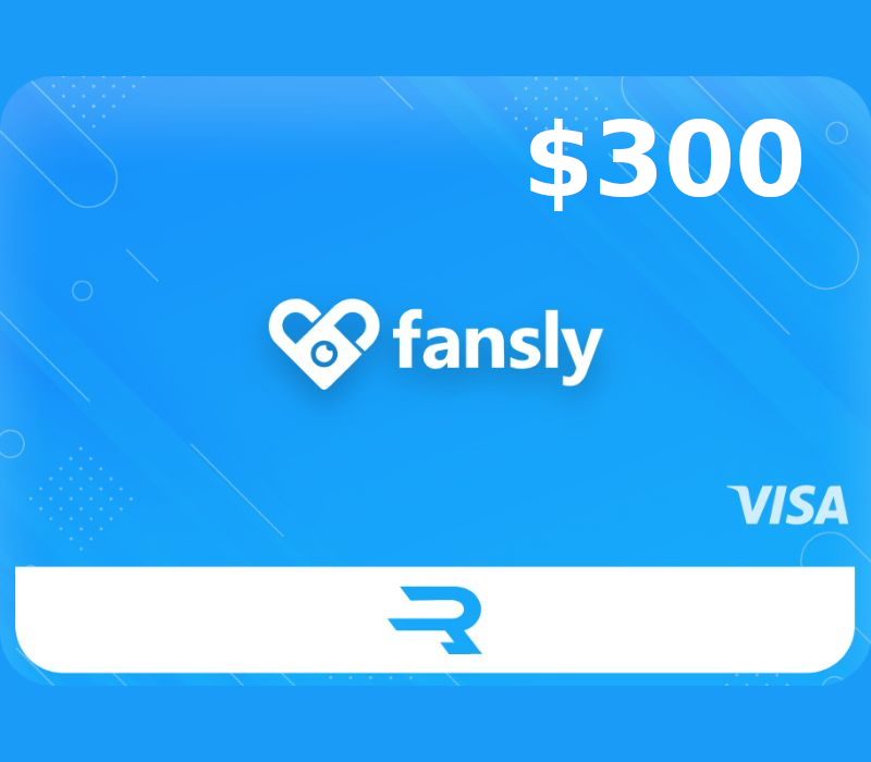 Rewarble Fansly $300 Gift Card