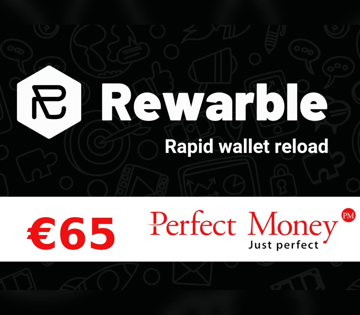 Rewarble Perfect Money EUR 65 Gift Card