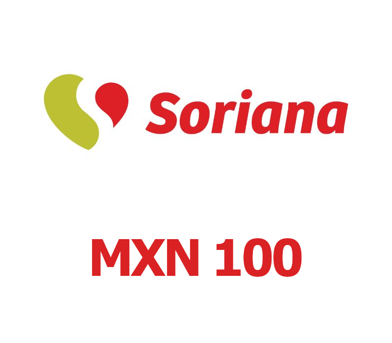 Soriana MXN 100 Gift Card MX