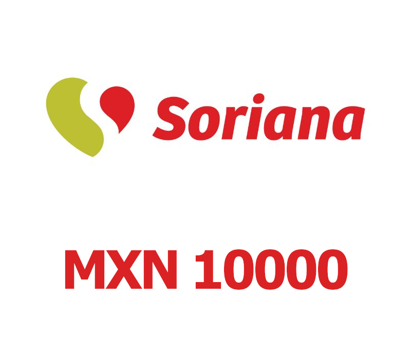 Soriana MXN 10000 Gift Card MX