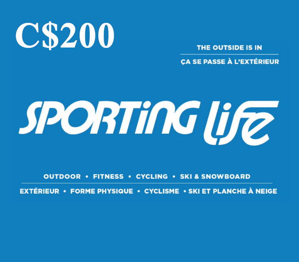 Sporting Life CAD 200 Gift Card CA