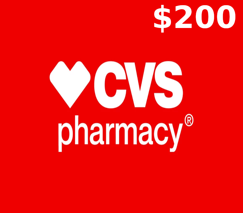 CVS Pharmacy $200 Gift Card