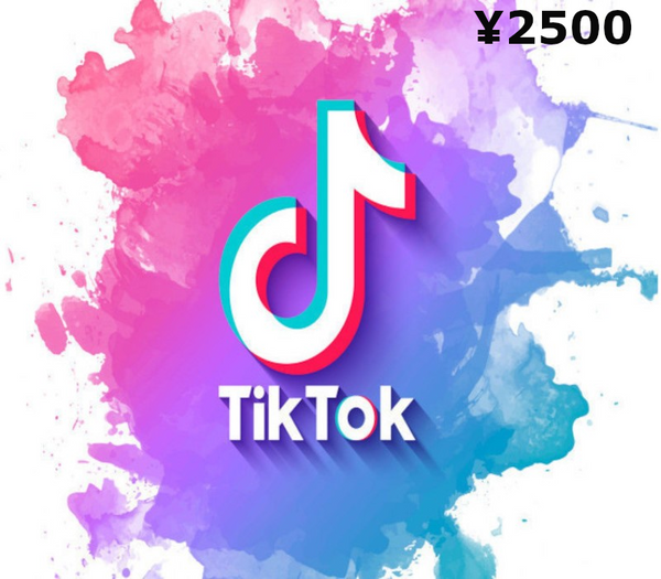 TikTok JPY 2500 Gift Card JP