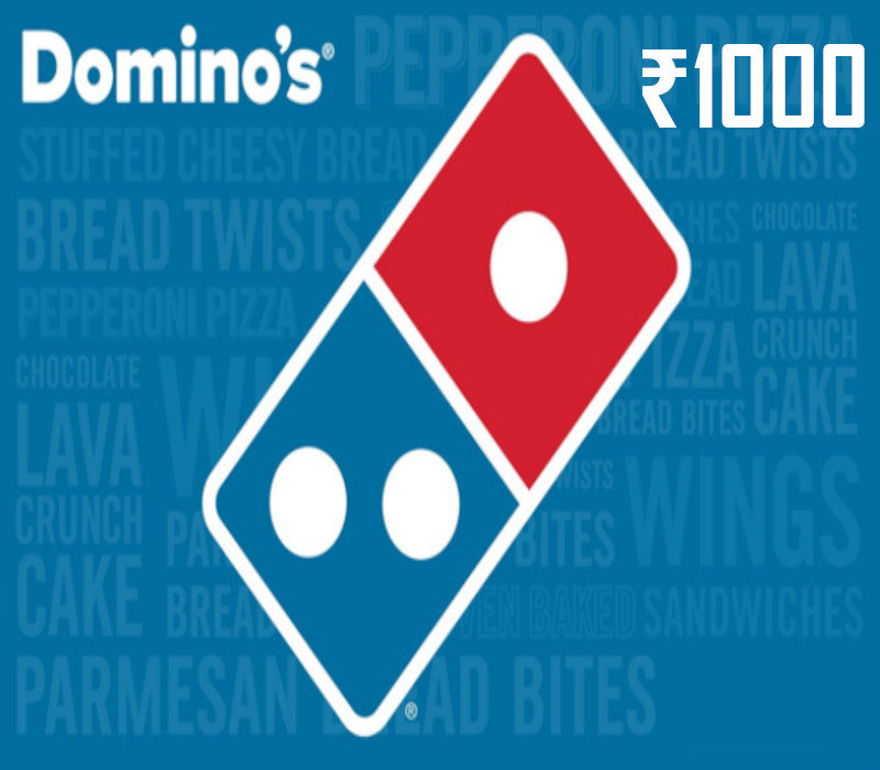 Domino's Pizza INR 1000 Gift Card IN