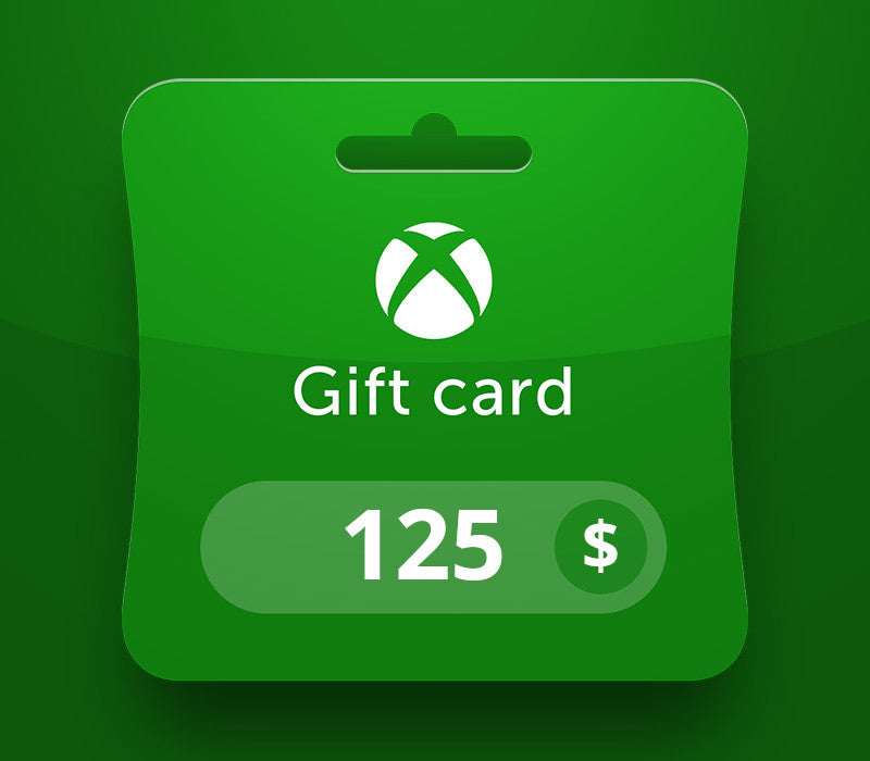 XBOX Live USD 125 Prepaid Card