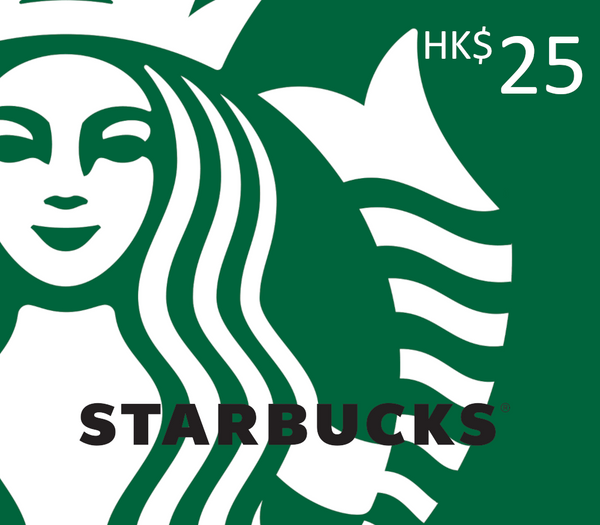 Starbucks HK$25 Gift Card HK