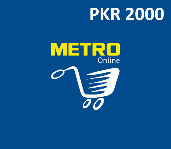 Metro Online PKR 2000 Gift Card PK