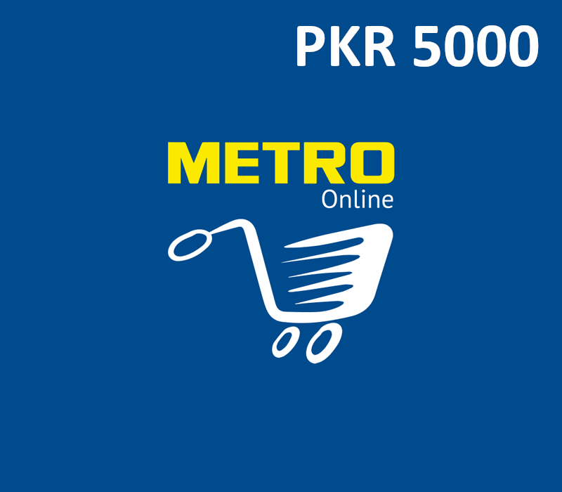 Metro Online PKR 5000 Gift Card PK