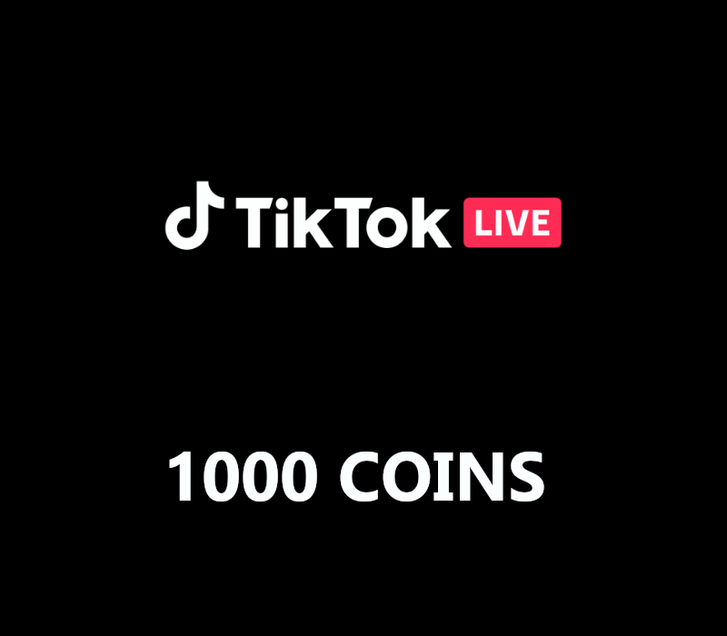 Tiktok 1000 Coins Gift Card DE