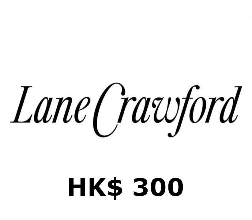 Lane Crawford HK$ 300 Gift Card HK