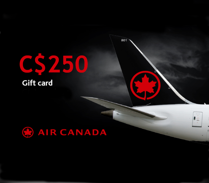 Air Canada C$ 250 Gift Card CA