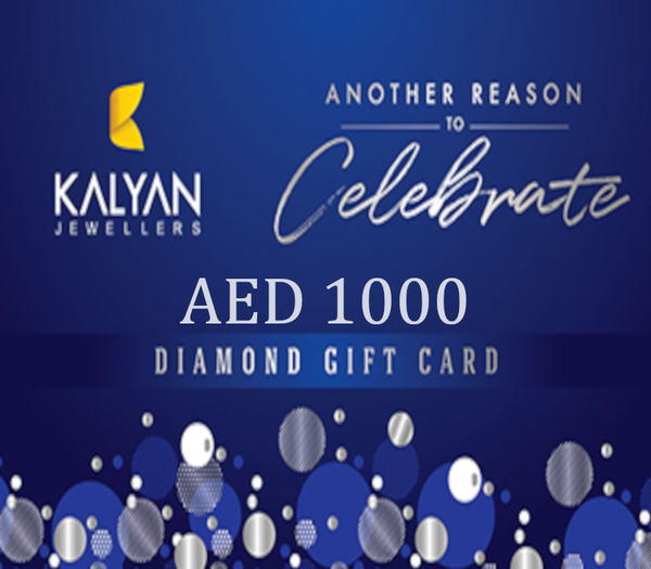 Kalyan Jewellers Diamond AED 1000 Gift Card AE