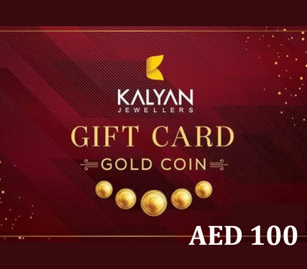 Kalyan Jewellers Gold Coin AED 100 Gift Card AE