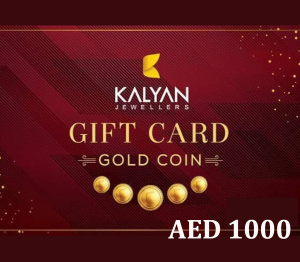 Kalyan Jewellers Gold Coin AED 1000 Gift Card AE