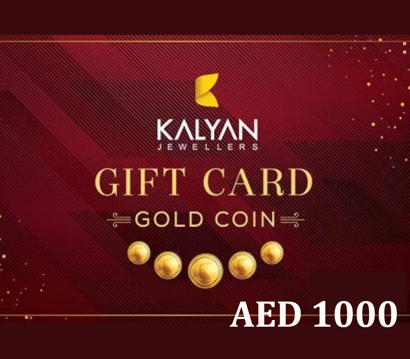 Kalyan Jewellers Gold Coin AED 1000 Gift Card AE