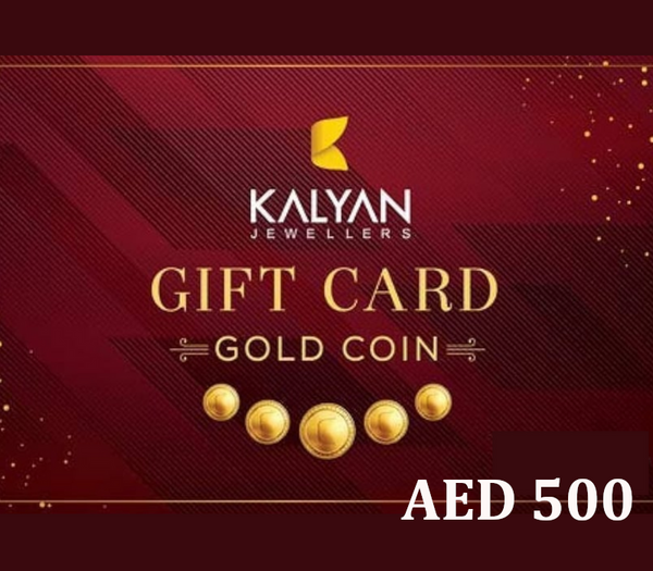 Kalyan Jewellers Gold Coin AED 500 Gift Card AE