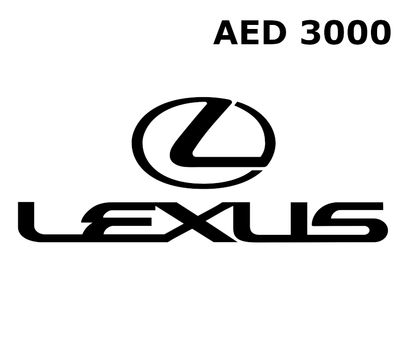 Lexus AED 3000 Gift Card AE