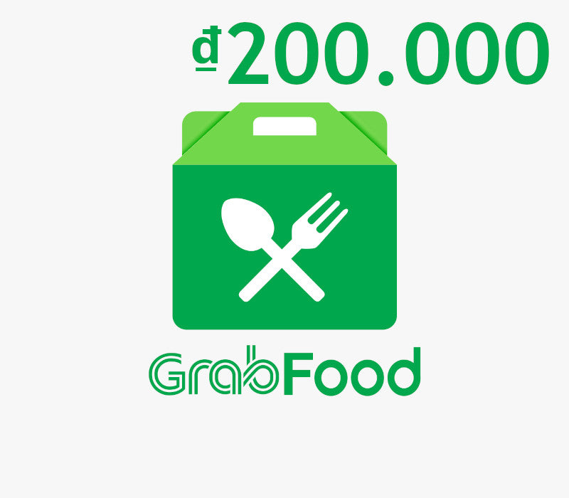 Grab Food VND 200000 Gift Card VN