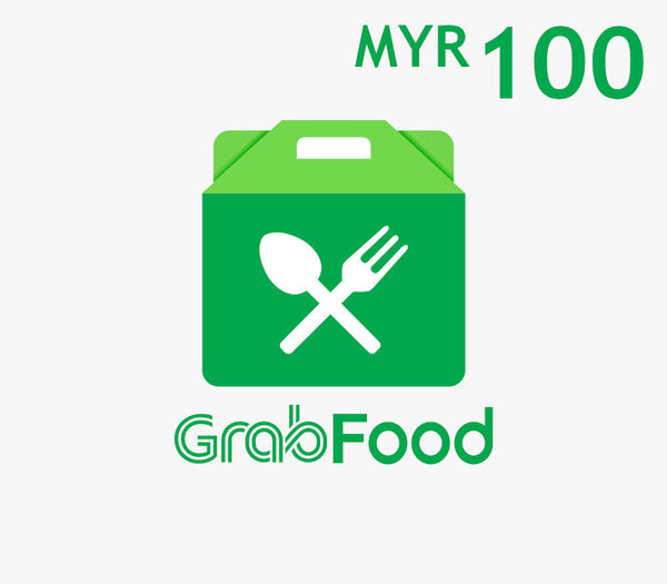 Grab Food MYR 100 Gift Card MY